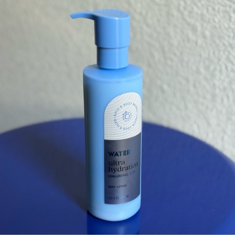 New Bath & Body Works, body lotion, Water Ultra Hydration With Hyaluronic Acid